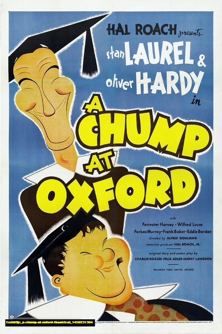 Jual Poster Film a chump at oxford theatrical (1szhk9jc)