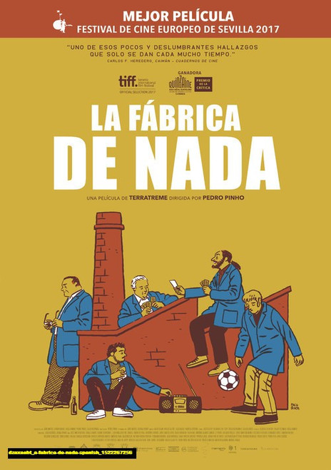 Jual Poster Film a fabrica de nada spanish (dzaxaebt)