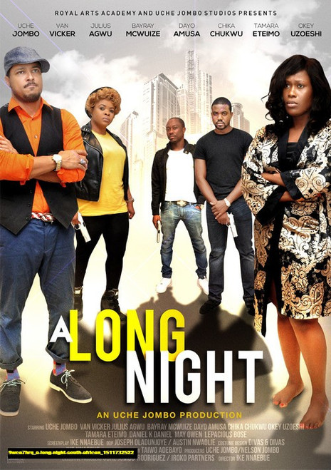 Jual Poster Film a long night south african (9wca7hrq)