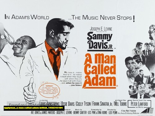 Jual Poster Film a man called adam british (nyyipmen)