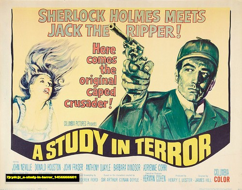 Jual Poster Film a study in terror (7jrydcjz)