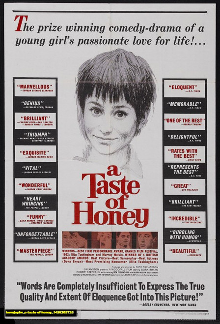 Jual Poster Film a taste of honey (hwmjayfw)