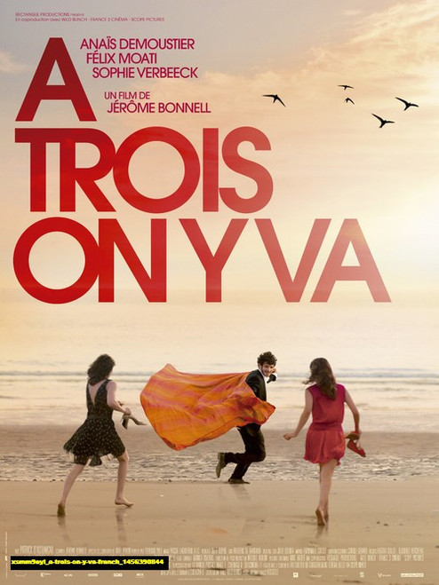 Jual Poster Film a trois on y va french (xsmm9eyi)