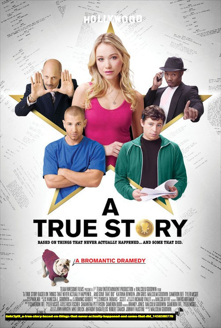Jual Poster Film a true story based on things that never actually happened and some that did (6xkr3y0l)