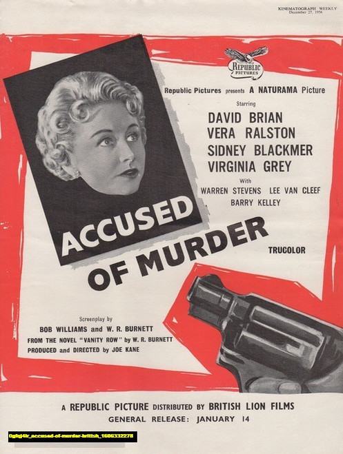 Jual Poster Film accused of murder british (0gfqj4lr)