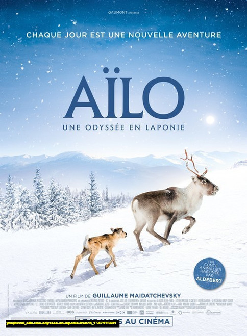 Jual Poster Film ailo une odyssee en laponie french (ymqhxvai)