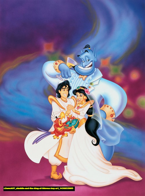 Jual Poster Film aladdin and the king of thieves key art (c2emsh97)