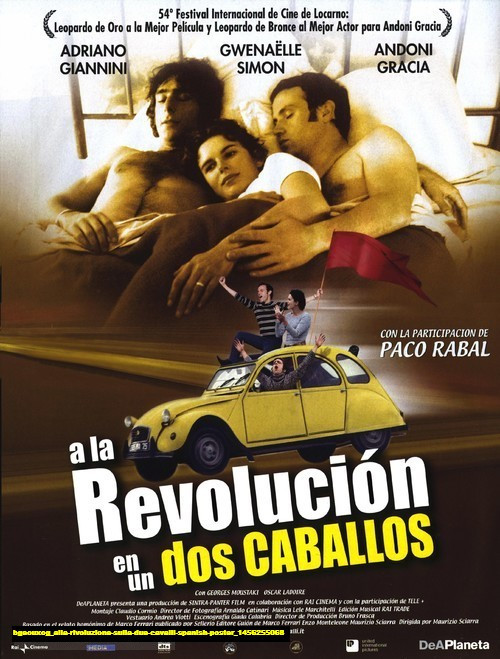 Jual Poster Film alla rivoluzione sulla due cavalli spanish poster (bgeouxog)