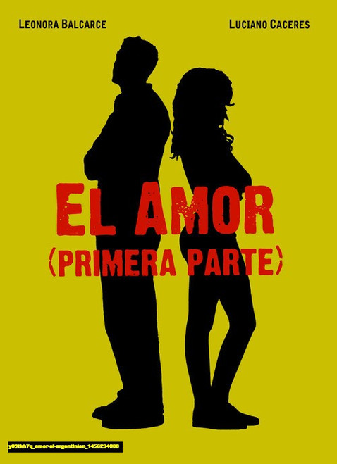 Jual Poster Film amor el argentinian (y09tkh7q)