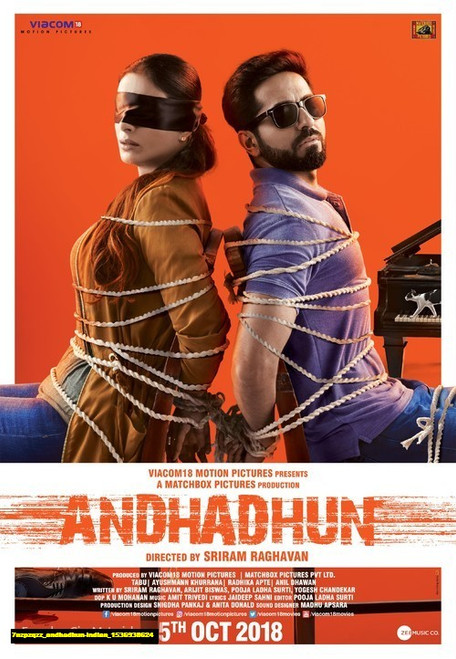 Jual Poster Film andhadhun indian (7nzpzqzz)