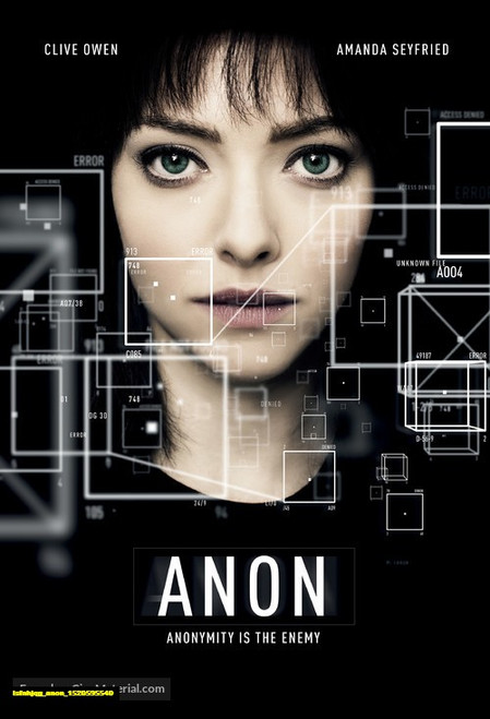 Jual Poster Film anon (isfnhjqg) Jual Poster Film anon (isfnhjqg)