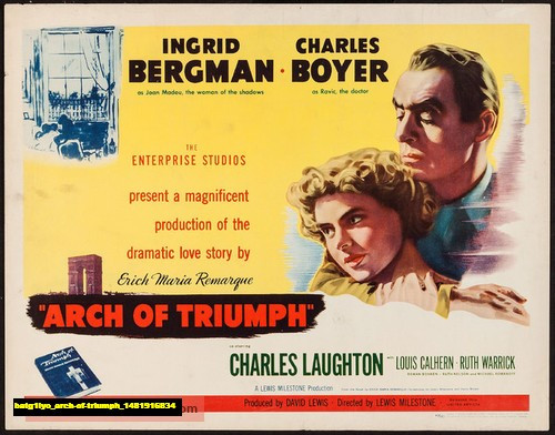Jual Poster Film arch of triumph (batg1lyo) Jual Poster Film arch of triumph (batg1lyo)