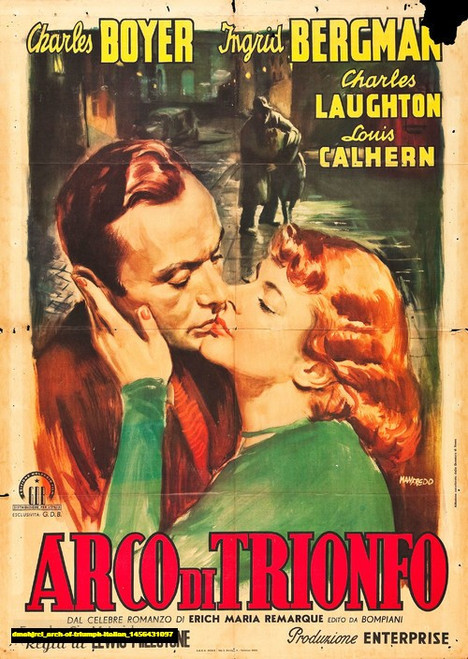 Jual Poster Film arch of triumph italian (dmehjrcl) Jual Poster Film arch of triumph italian (dmehjrcl)