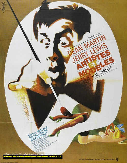 Jual Poster Film artists and models french re release (sgs5mixi)