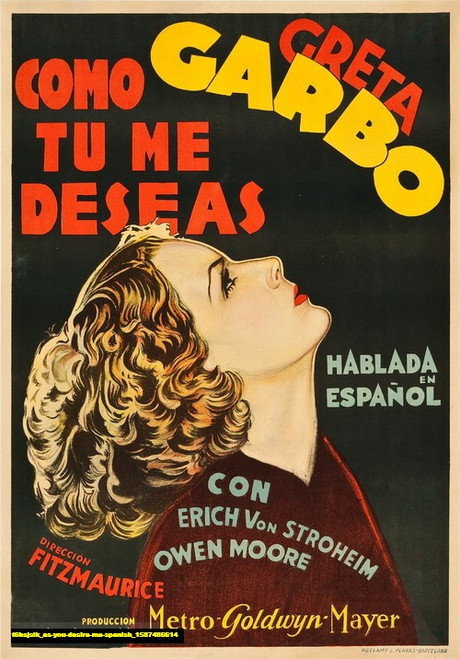 Jual Poster Film as you desire me spanish (t6hsjsik)