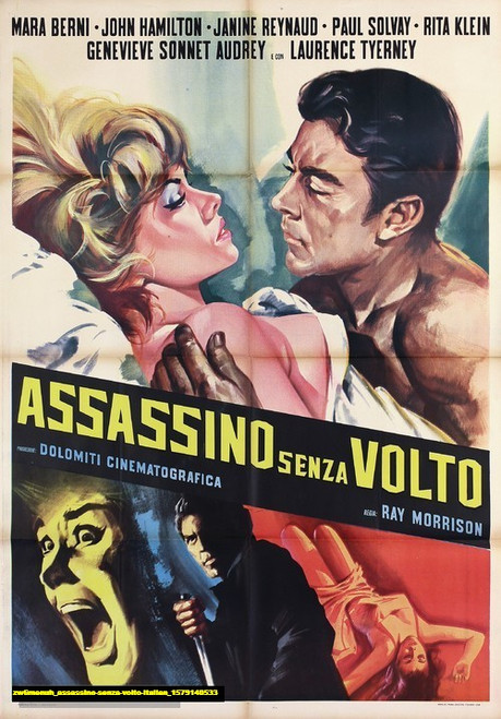 Jual Poster Film assassino senza volto italian (zw6menuh)