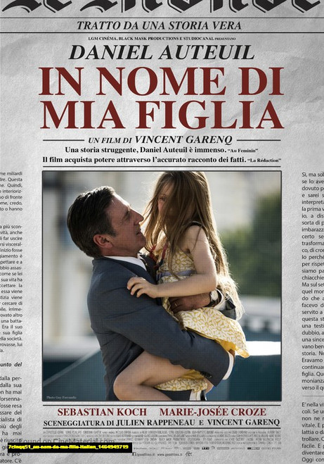 Jual Poster Film au nom de ma fille italian (7clnqq51)