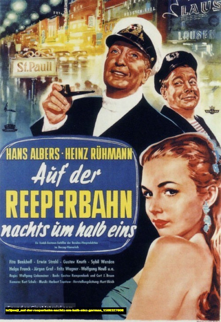 Jual Poster Film auf der reeperbahn nachts um halb eins german (in9jnwjl)