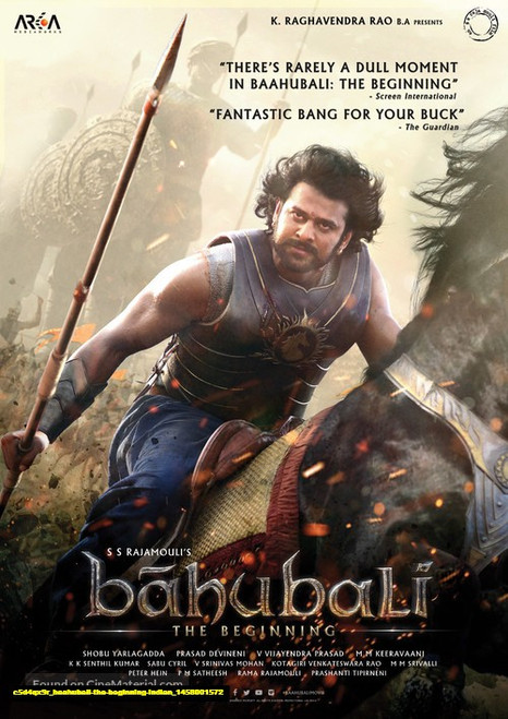 Jual Poster Film baahubali the beginning indian (c5d4qx9r)