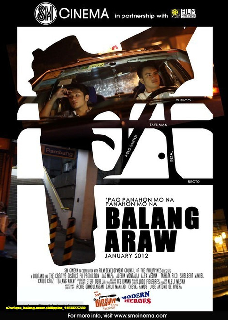 Jual Poster Film balang araw philippine (s7sr9qss)