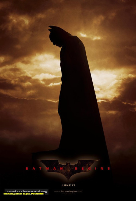 Jual Poster Film batman begins (hked6slm)