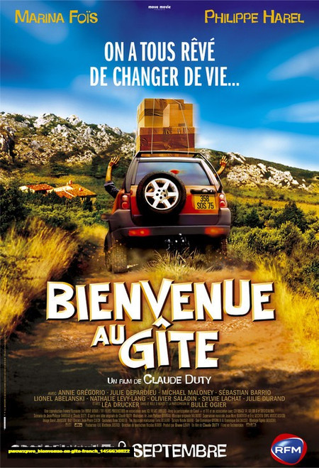 Jual Poster Film bienvenue au gite french (pwowxpwo)