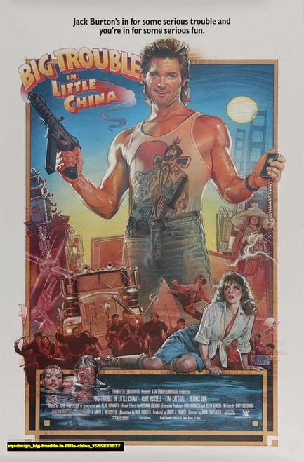 Jual Poster Film big trouble in little china (vqodmzys)