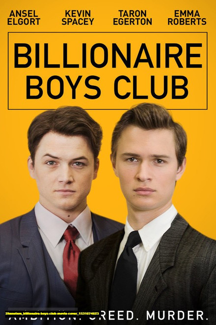 Jual Poster Film billionaire boys club movie cover (2fuuwinm)