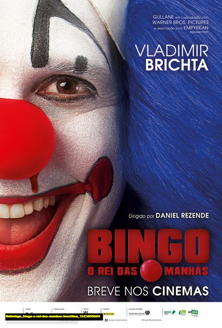 Jual Poster Film bingo o rei das manhas brazilian (fhbhxhgn)