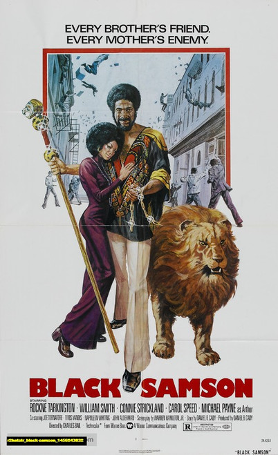 Jual Poster Film black samson (r2hatstr)