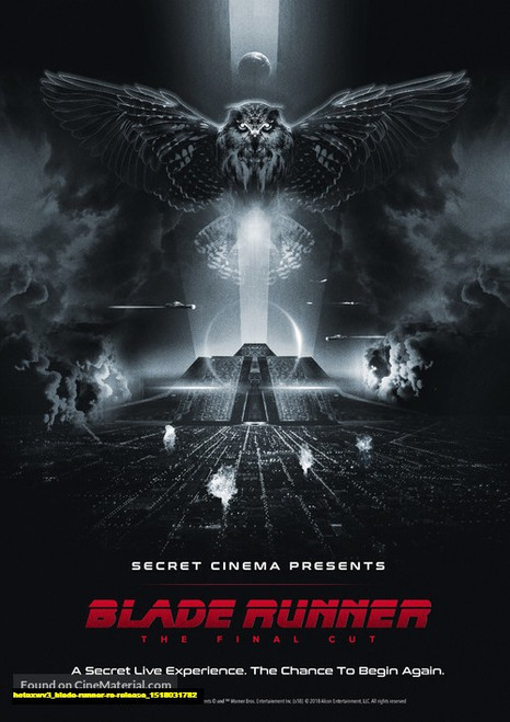 Jual Poster Film blade runner re release (hotaxwv3)