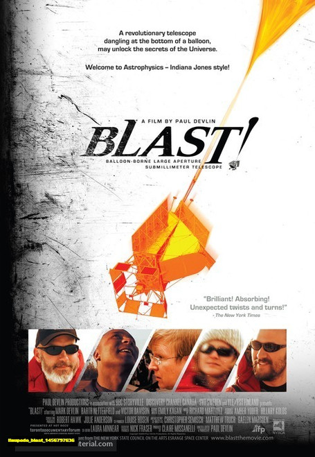Jual Poster Film blast (liaupode)