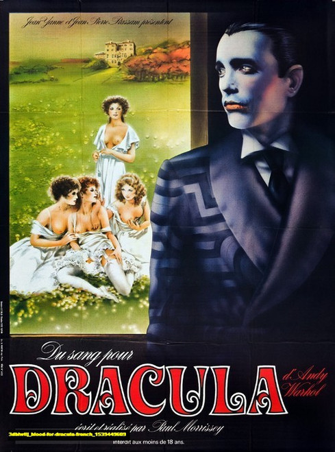 Jual Poster Film blood for dracula french (3dblwllj)