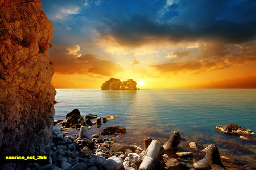 jual poster pemandangan sunrise set 366 jual poster pemandangan sunrise set 366