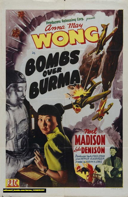 Jual Poster Film bombs over burma (ed9snxo2)