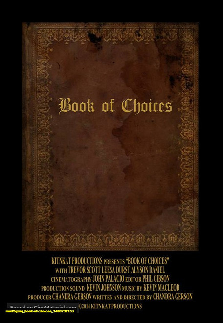Jual Poster Film book of choices (mwf2qznq) Jual Poster Film book of choices (mwf2qznq)