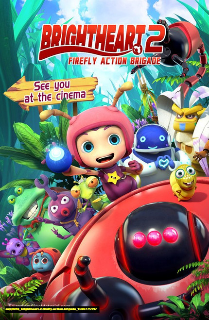 Jual Poster Film brightheart 2 firefly action brigade (expjt69q)