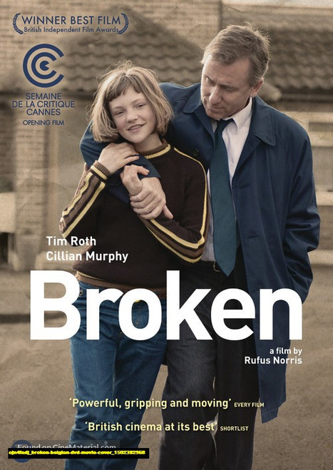 Jual Poster Film broken belgian dvd movie cover (ojn4fadj)