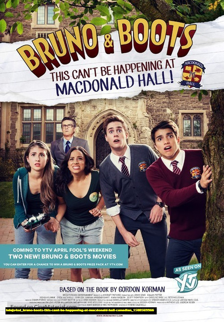 Jual Poster Film bruno boots this cant be happening at macdonald hall canadian (bdejs4sd)