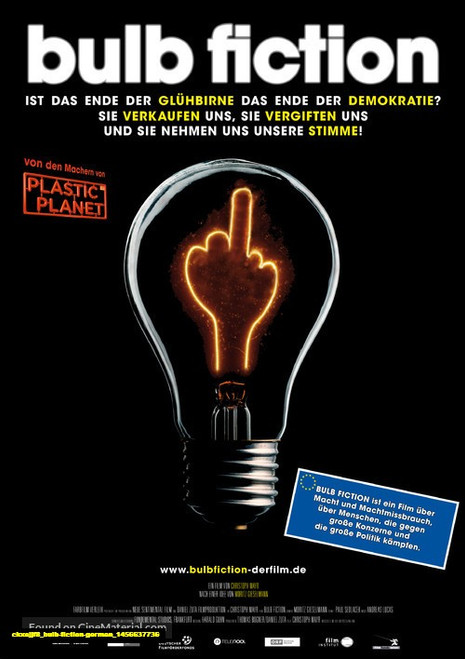 Jual Poster Film bulb fiction german (ckxejjf8)