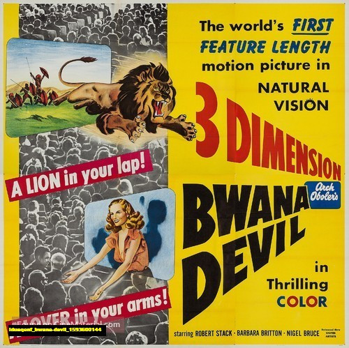 Jual Poster Film bwana devil (ldueqenf) Jual Poster Film bwana devil (ldueqenf)
