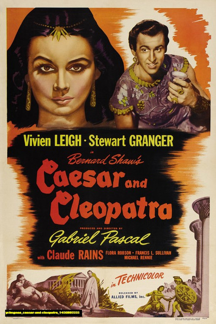 Jual Poster Film caesar and cleopatra (yckogoae)