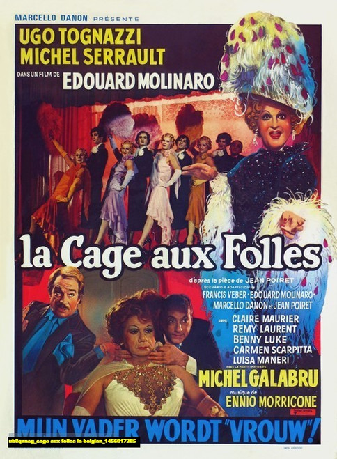 Jual Poster Film cage aux folles la belgian (ub8qnnag)