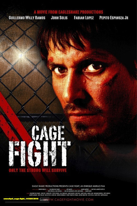 Jual Poster Film cage fight (smnsfqxf)