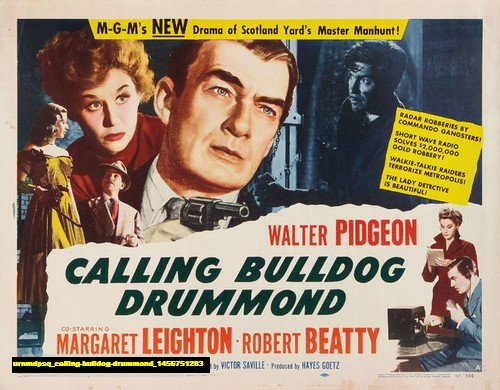 Jual Poster Film calling bulldog drummond (urnmdpsq) Jual Poster Film calling bulldog drummond (urnmdpsq)