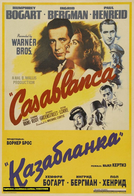 Jual Poster Film casablanca serbian (3zgbbdew)