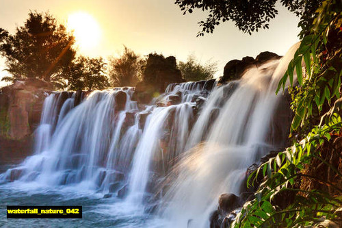 jual poster pemandangan air terjun waterfall 042