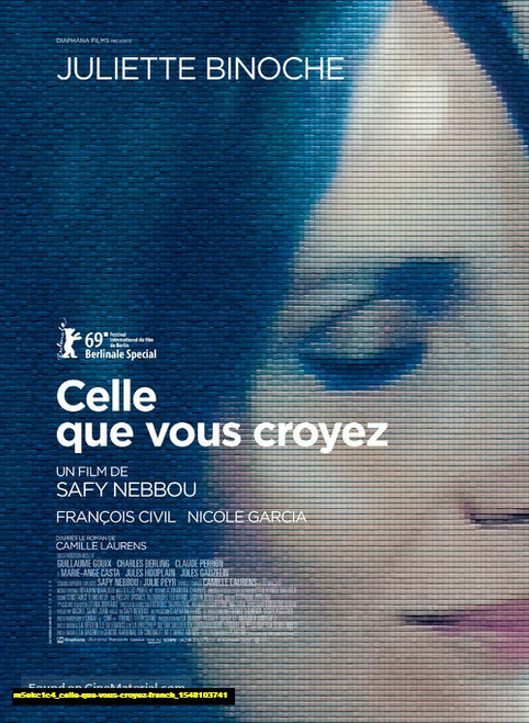 Jual Poster Film celle que vous croyez french (m5ekc1c4)