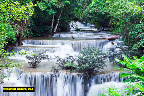 jual poster pemandangan air terjun waterfall 064