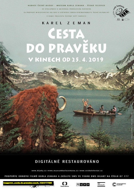 Jual Poster Film cesta do praveku czech (kwgqvvrc)